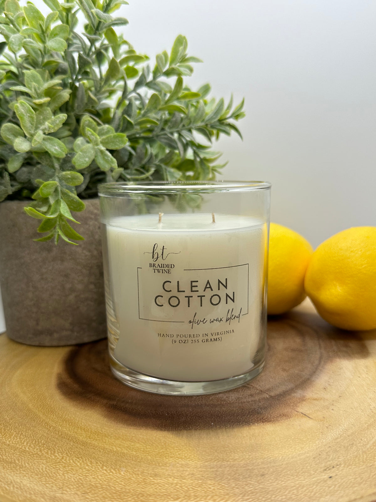 Clean Cotton 9oz Candle