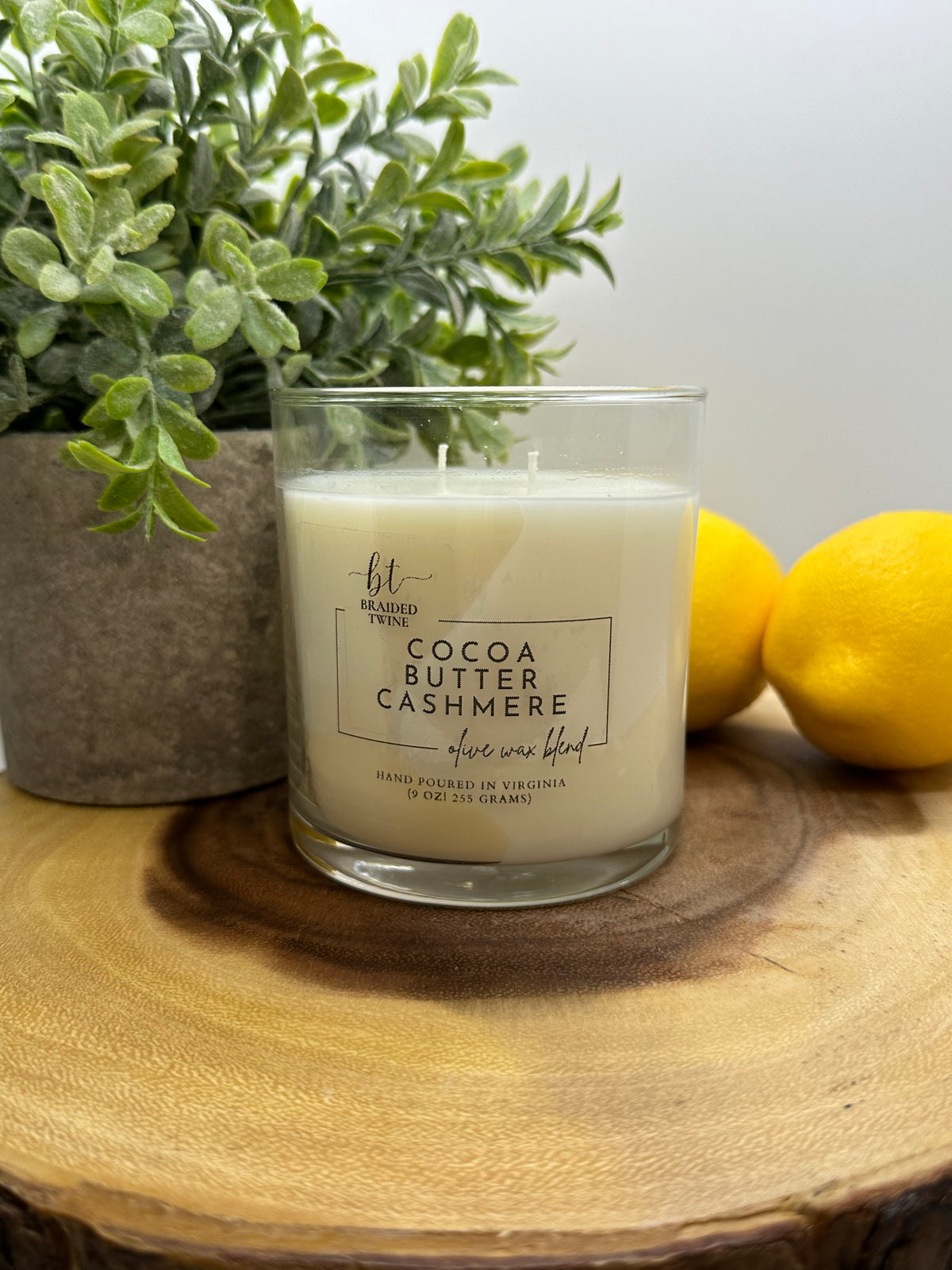 Cocoa Butter Cashmere 9oz Candle