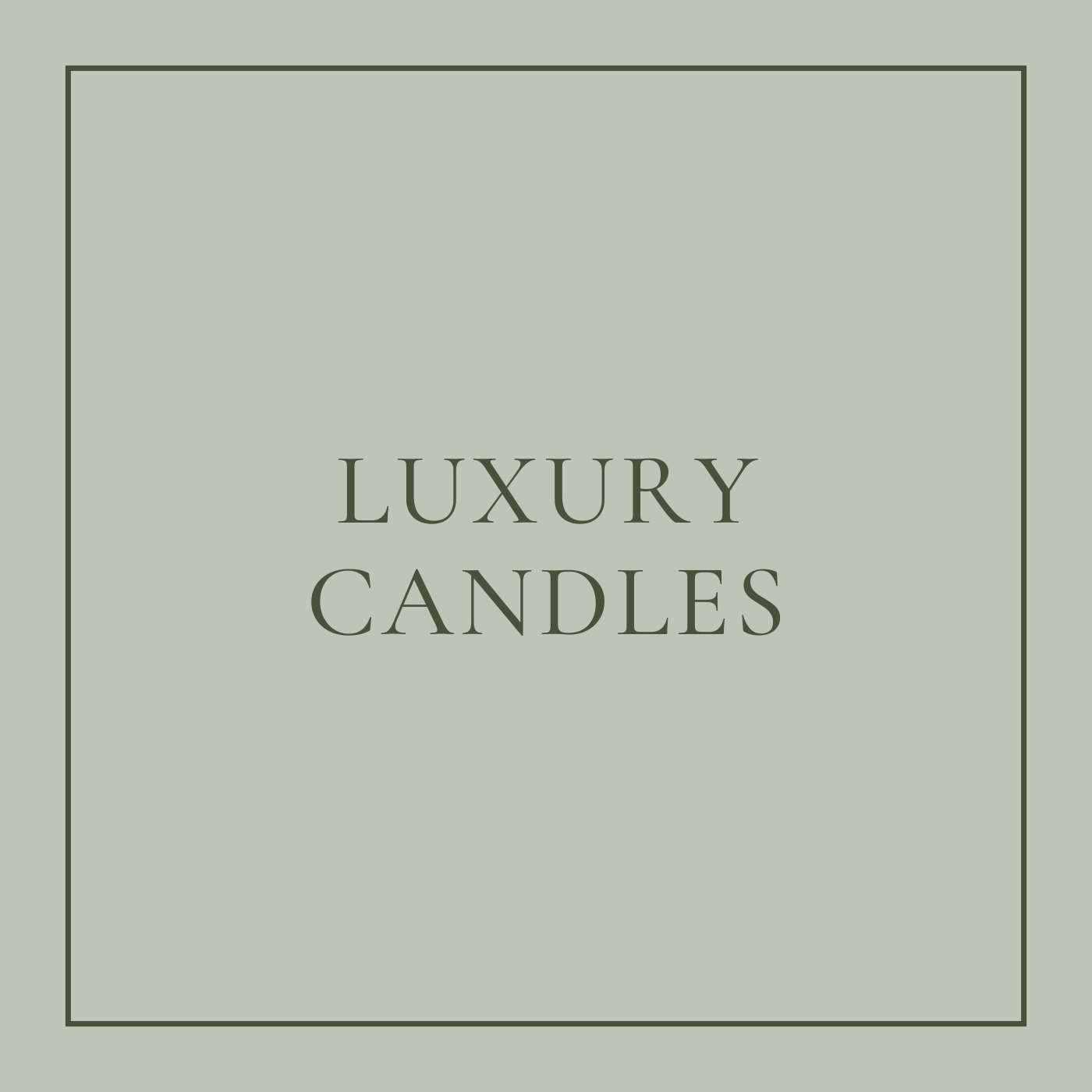 Luxury Candles