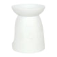 White Ceramic Seven Chakra Oil Burner