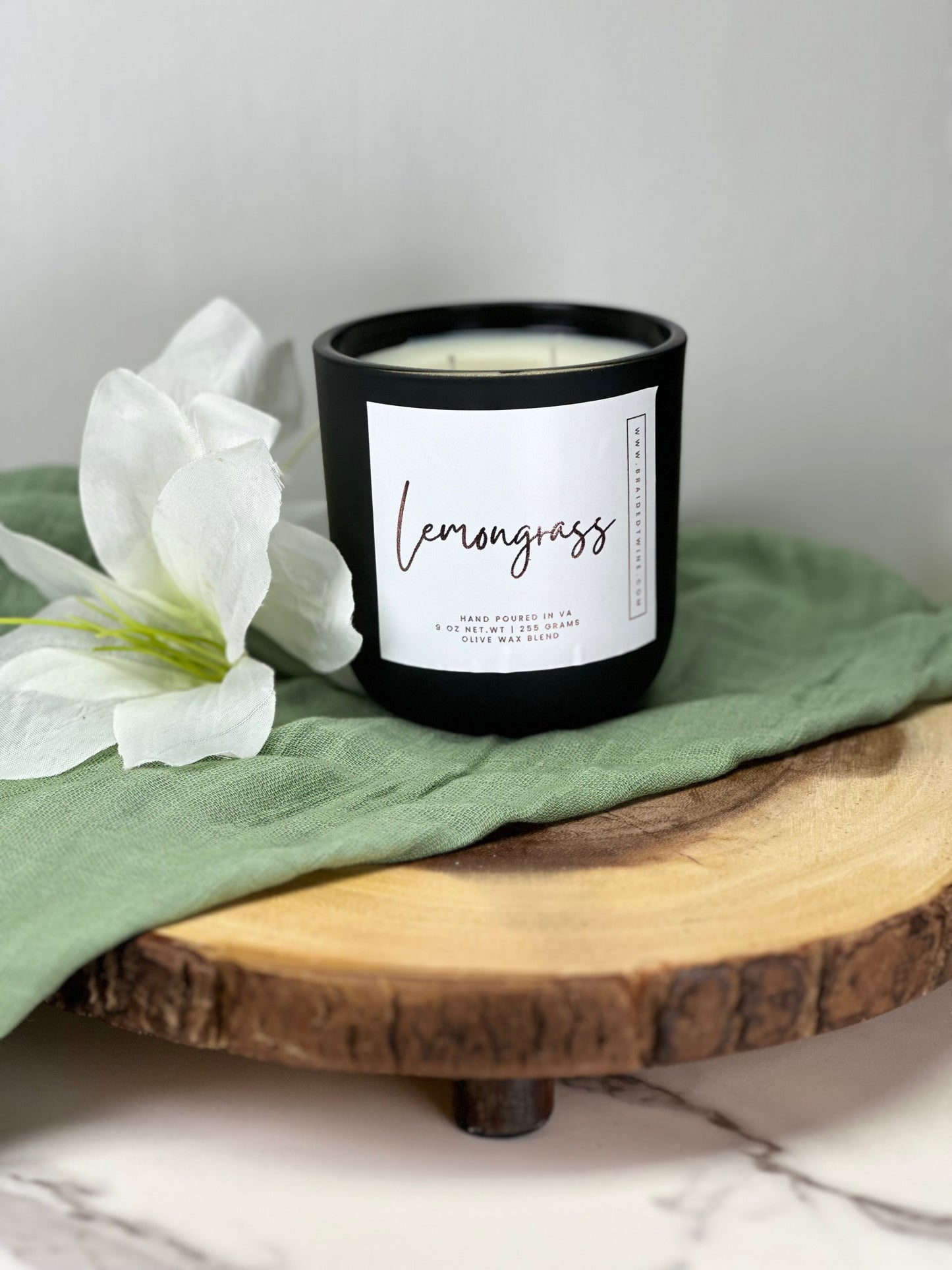 Lemongrass Luxe Premium Candle