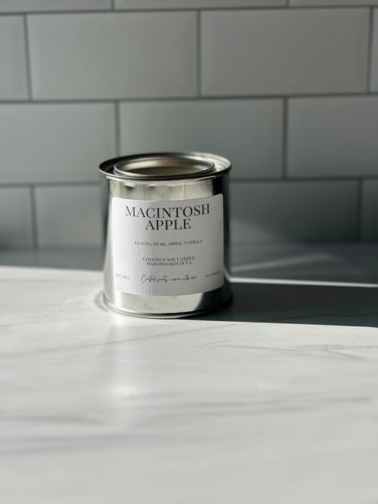 Macintosh Apple Candle