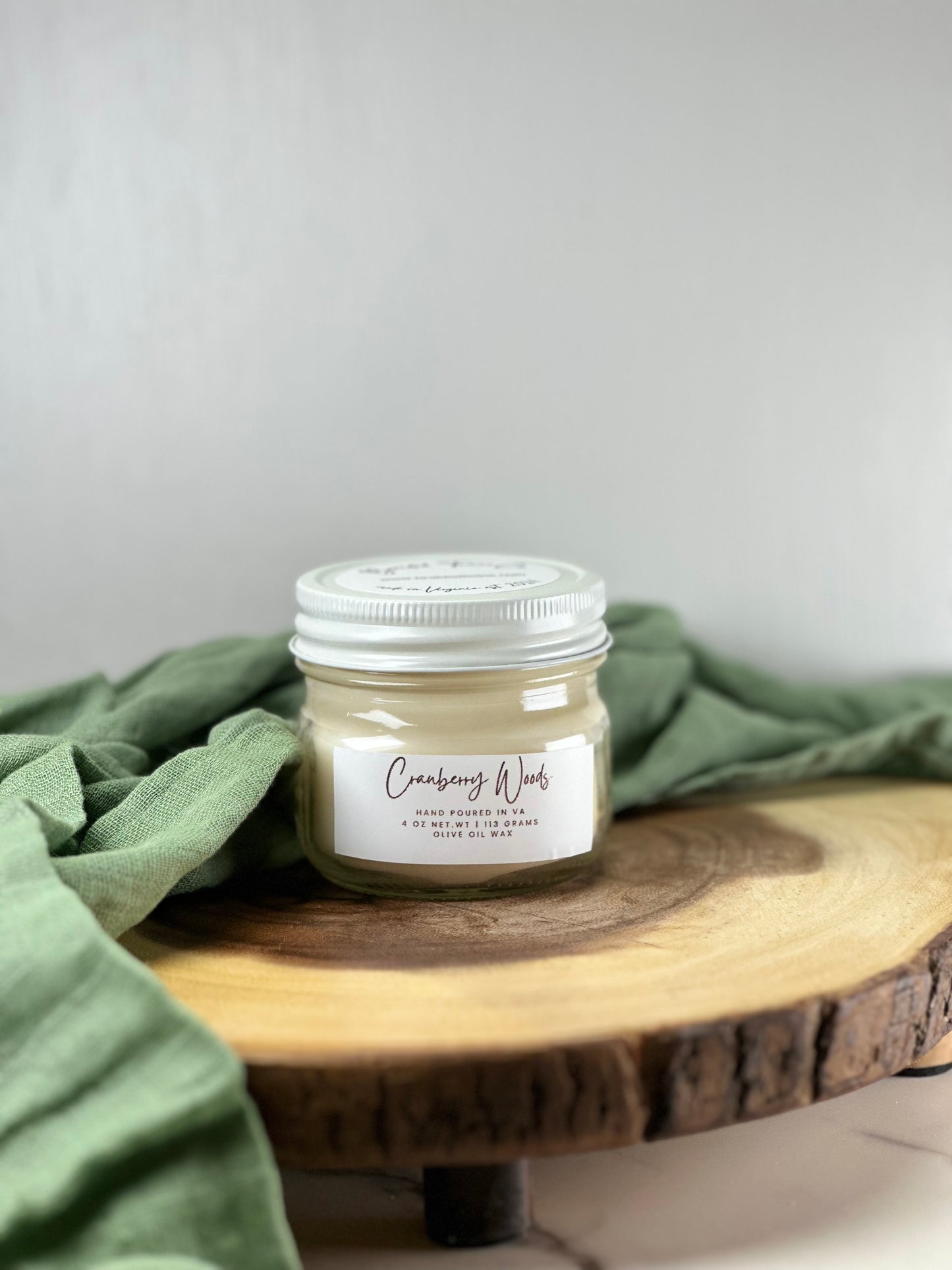 Cranberry Woods 4oz Candle