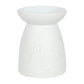 White Ceramic Constellation Oil Burner