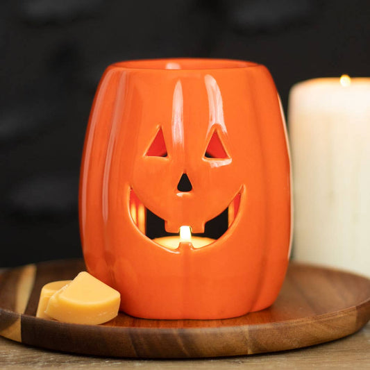 Jack-o'-Lantern Halloween Oil Burner and Wax Warmer