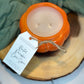 Roasted Pumpkin + Chai Spice Orange Pumpkin Candle