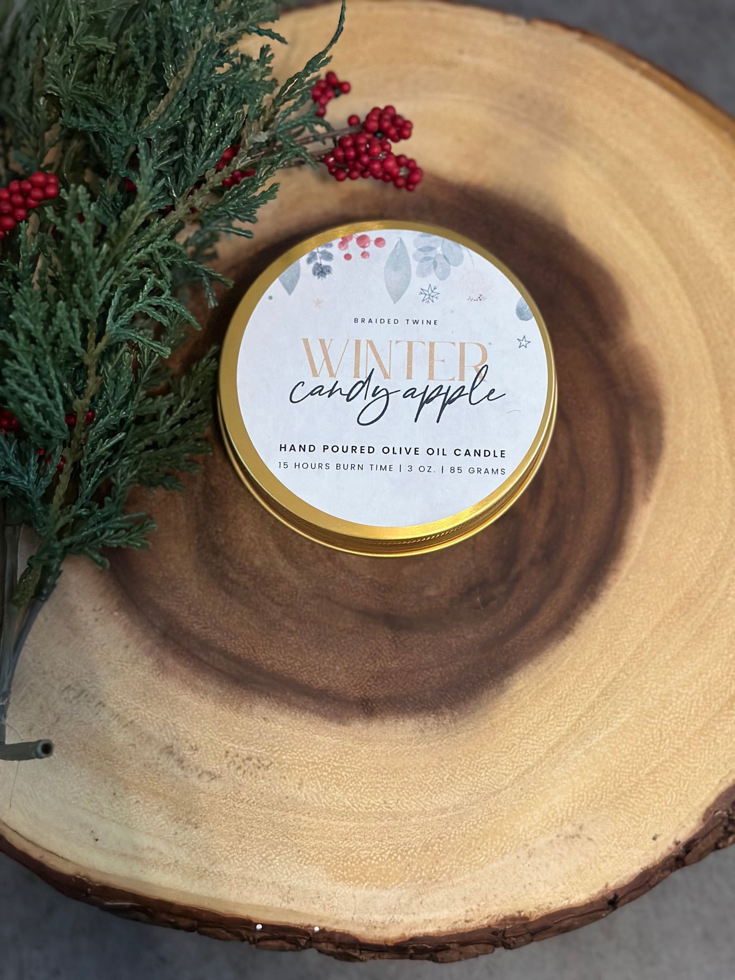 Winter Holiday Candle Collection- Limited Quantities