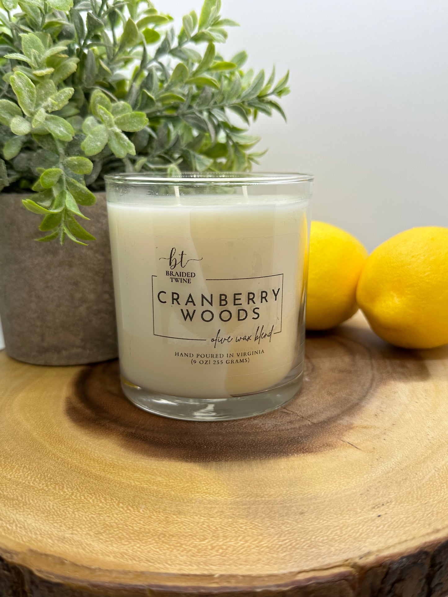 Cranberry Woods 9oz Candle