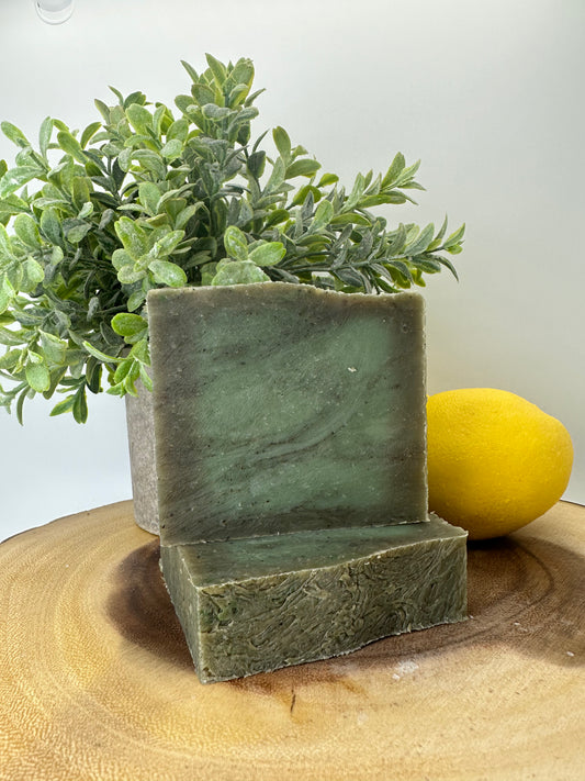 Vanilla Mint Goat Milk Soap