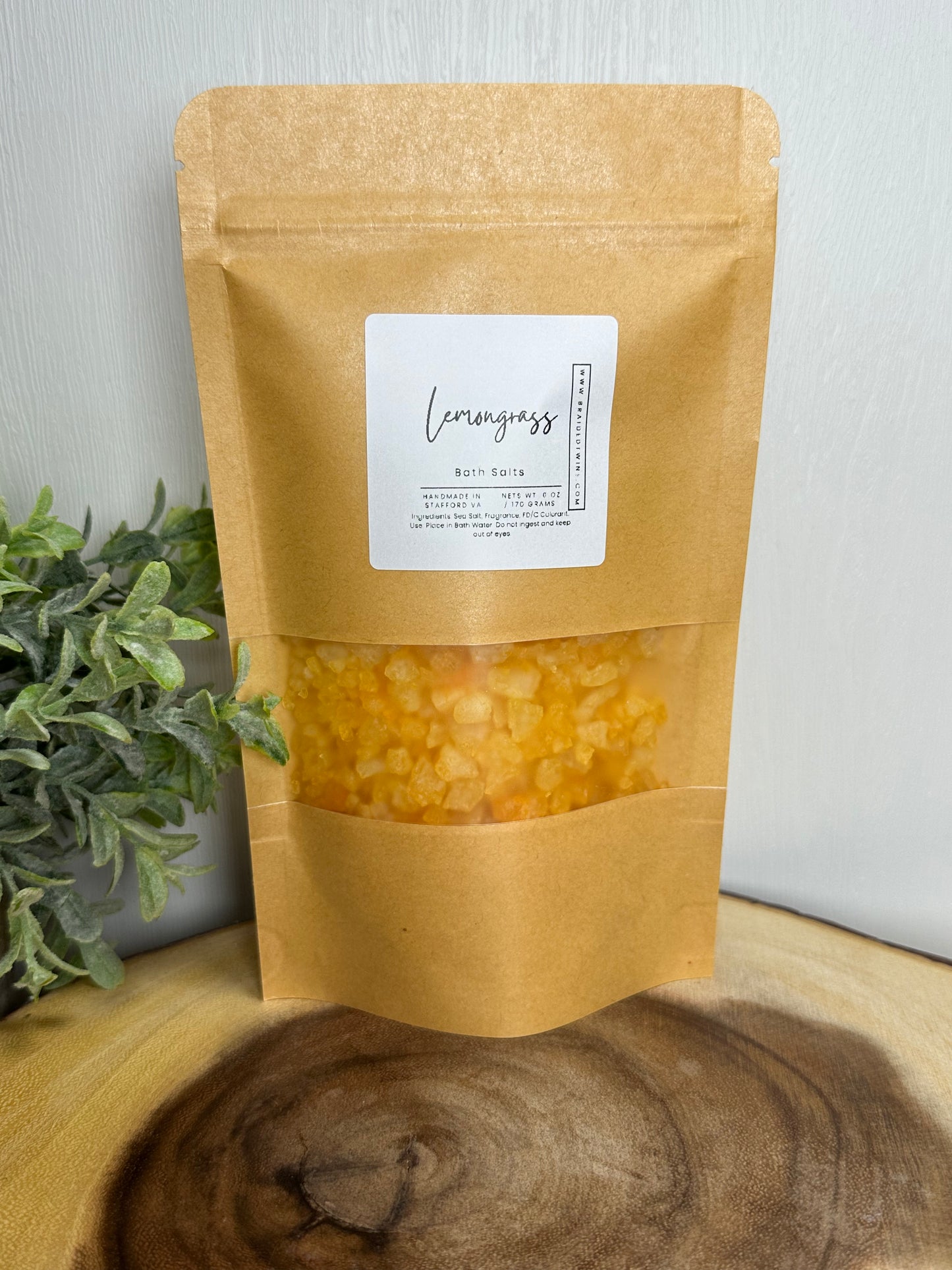 Lemongrass Bath Salts