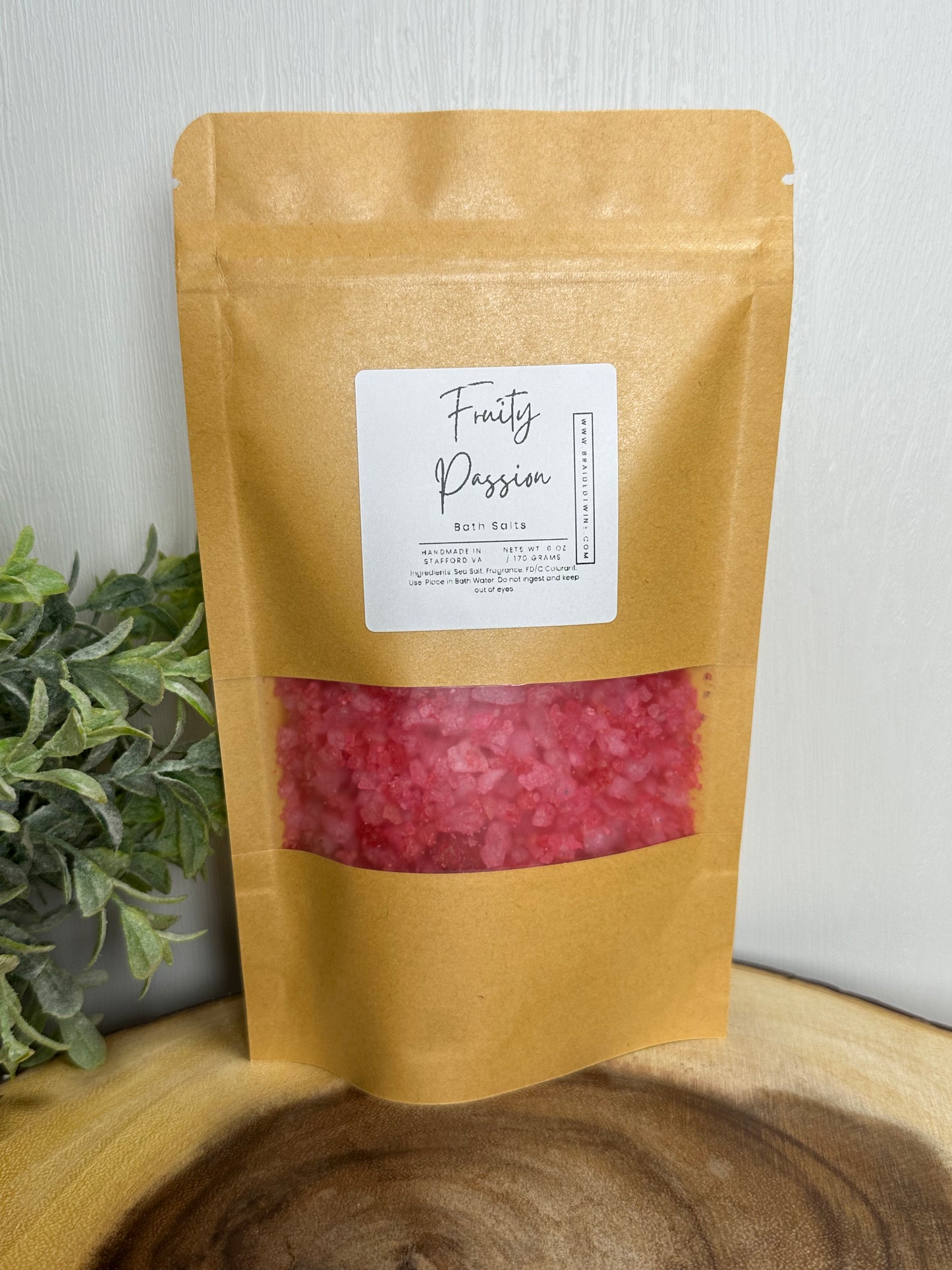 Fruity Passion Bath Salts