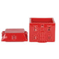 Red Christmas House Oil Burner