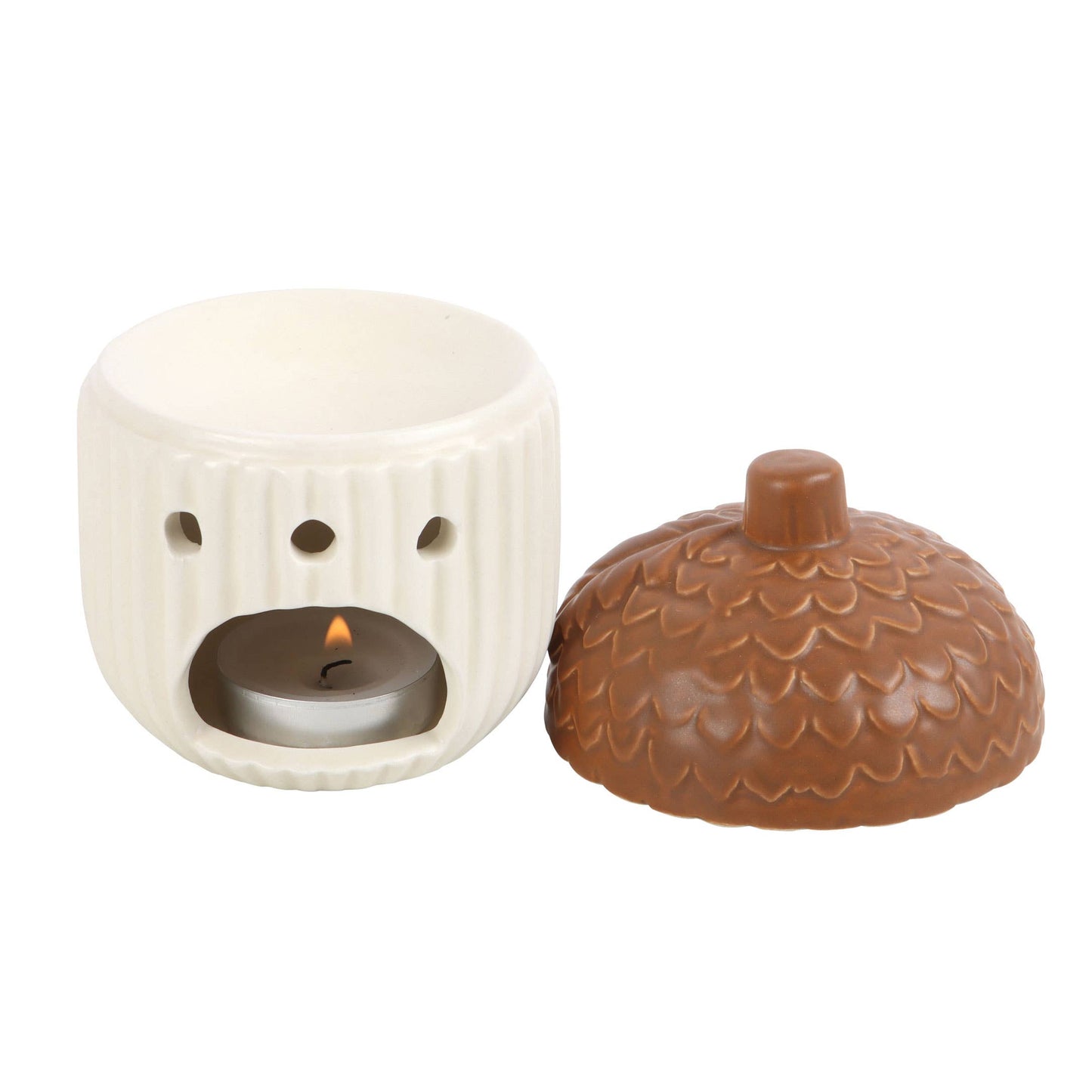 Fall and Autumn Acorn Oil/Wax Tea Light Burner