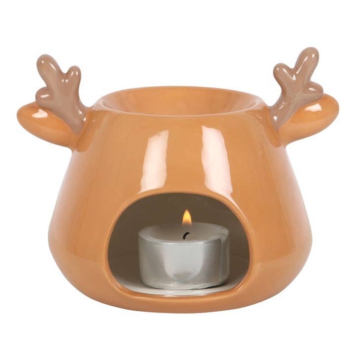 Christmas Reindeer Oil / Wax Tea Light Burner