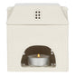 White Ceramic House Oil/Wax Tea Light Burner